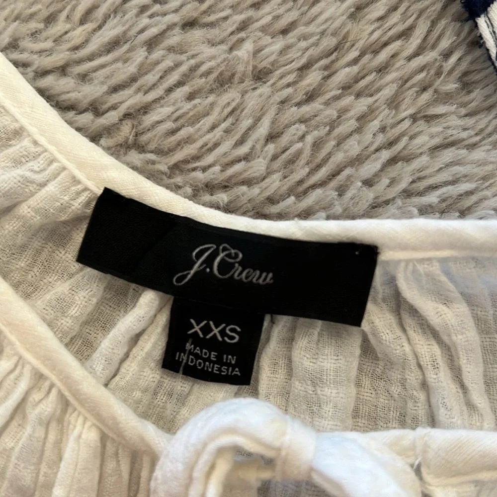 J. Crew Swim Cover Up White XXS - Picture 4 of 5
